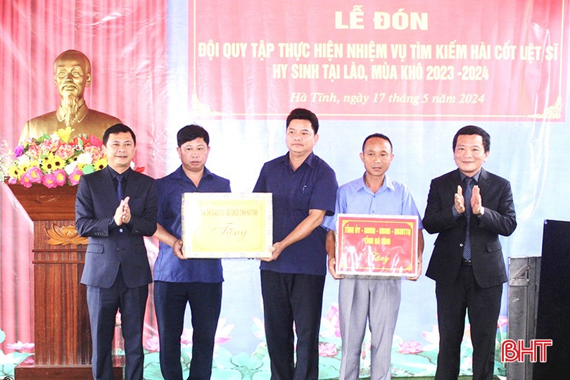 Đội Quy tập tỉnh Hà Tĩnh làm tốt nhiệm vụ tìm kiếm, quy tập hài cốt liệt sỹ hy sinh tại Lào