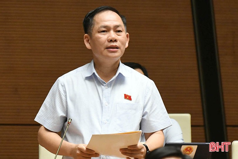 Phó Trưởng đoàn chuyên trách Đoàn ĐBQH Hà Tĩnh nêu ý kiến về dạy thêm, học thêm