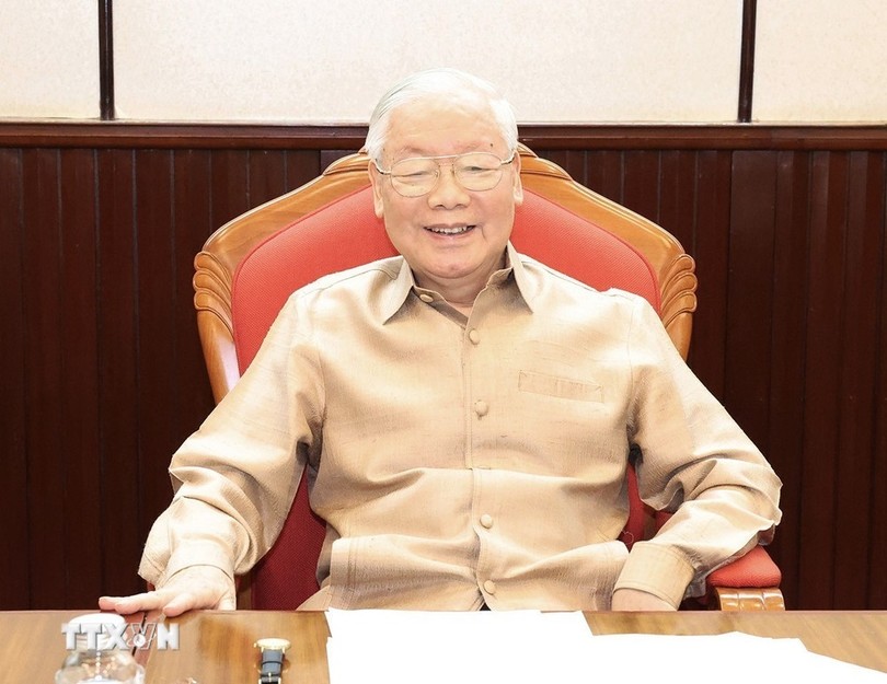 Tổng Bí thư họp với lãnh đạo chủ chốt về nhiệm vụ trọng tâm thời gian tới