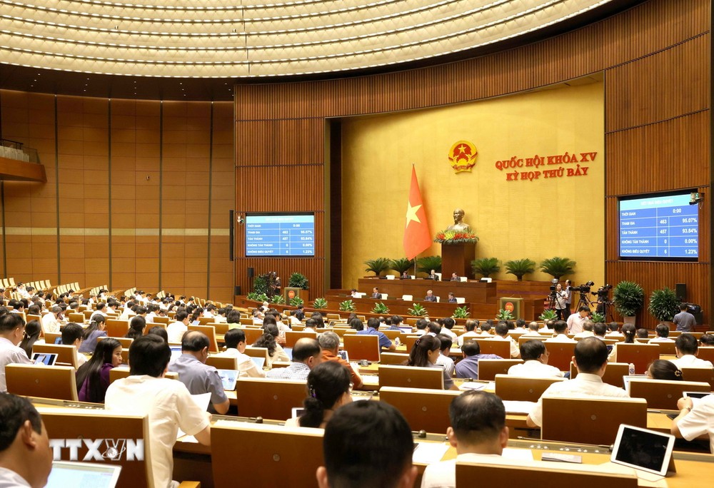 Tuần làm việc cuối Kỳ họp thứ 7: Quốc hội biểu quyết thông qua nhiều nội dung quan trọng
