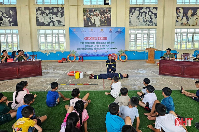 Giúp trẻ em tự bảo vệ mình và những người xung quanh khỏi đuối nước