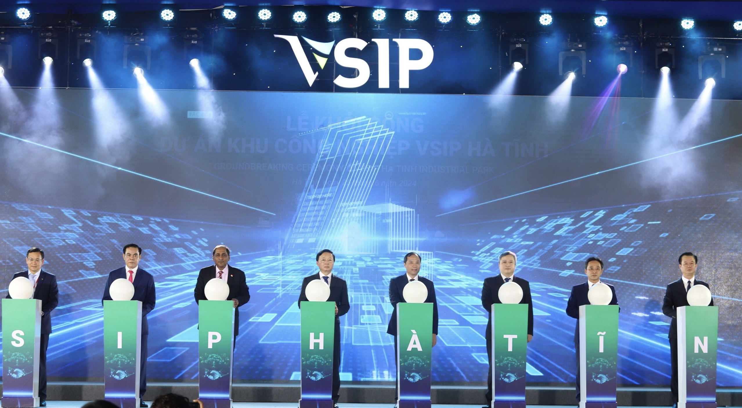 Khởi công Khu công nghiệp VSIP tại Hà Tĩnh