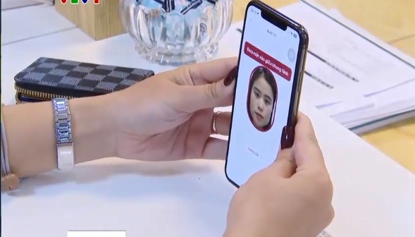 Mạo danh ngân hàng hỗ trợ cập nhật sinh trắc học để lừa đảo