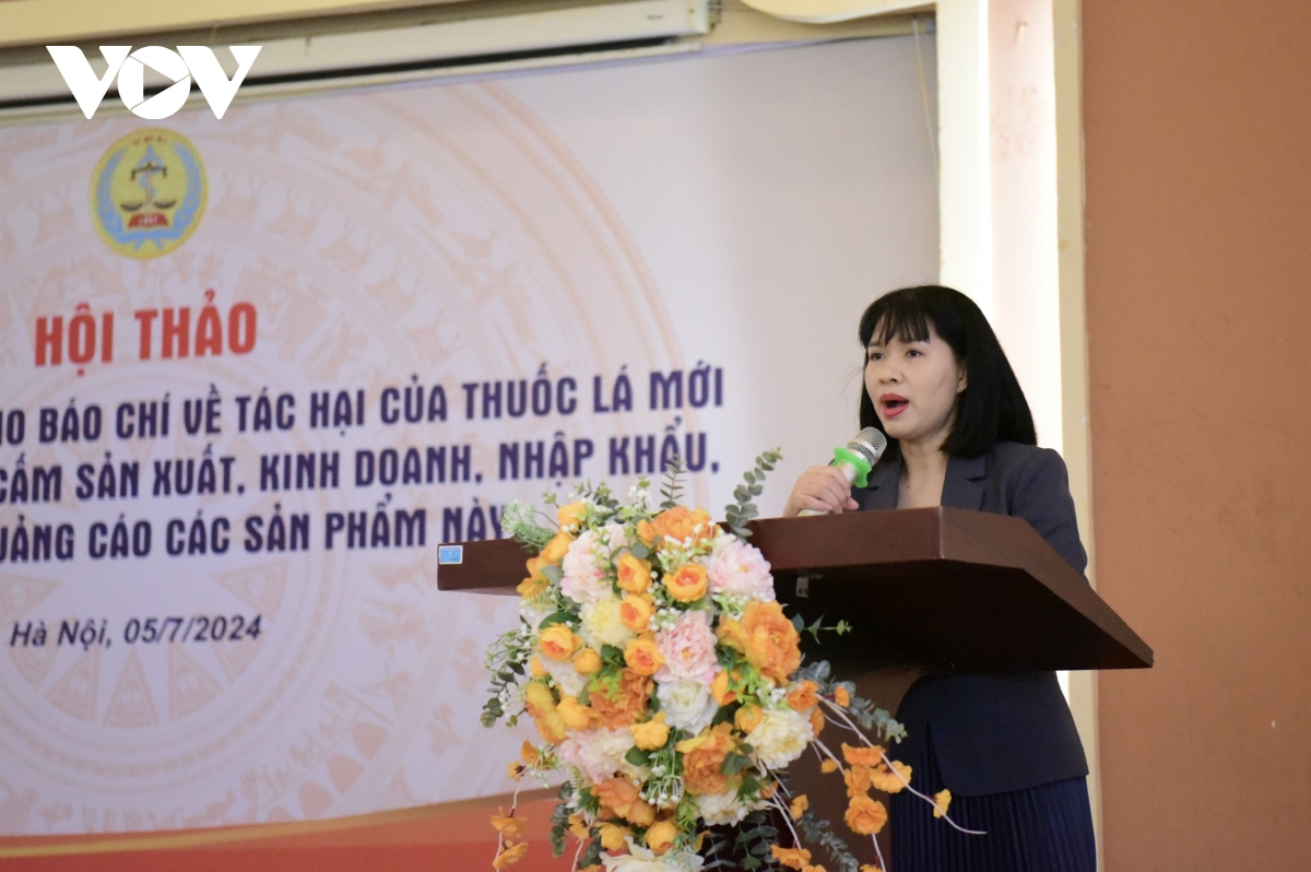 "Không thể kiểm soát ma túy ở trẻ em nếu mở đường cho thuốc lá điện tử"