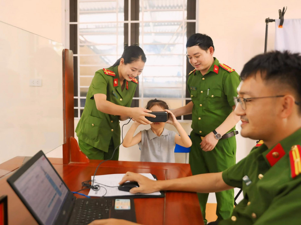 Công an Hà Tĩnh quyết tâm cao trong thực hiện Luật căn cước