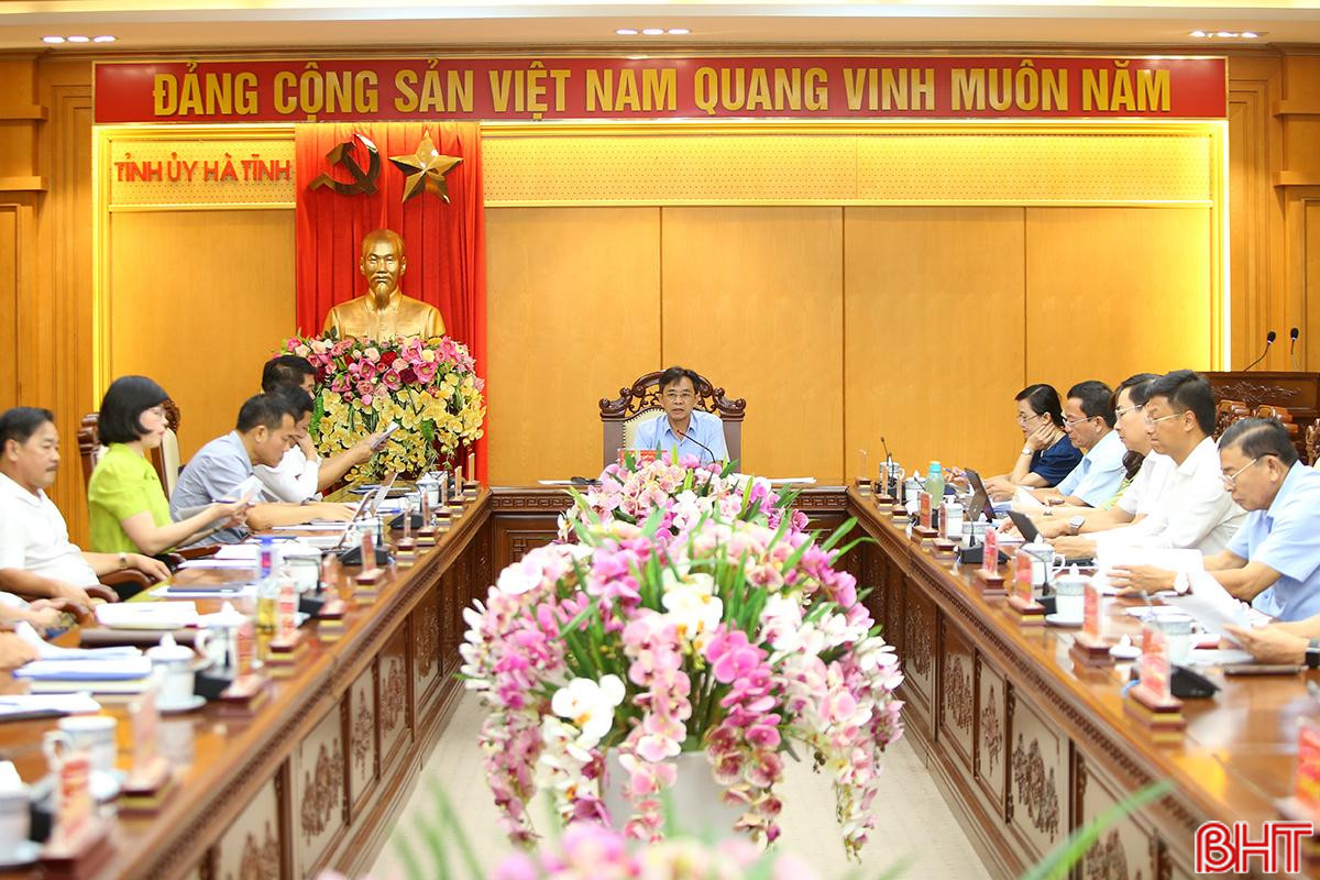 Thường trực Tỉnh ủy giao ban với các hội quần chúng do Đảng, Nhà nước giao nhiệm vụ