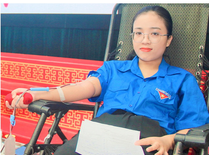 17 lần hiến máu cứu người của nữ cán bộ đoàn 25 năm tuổi đời