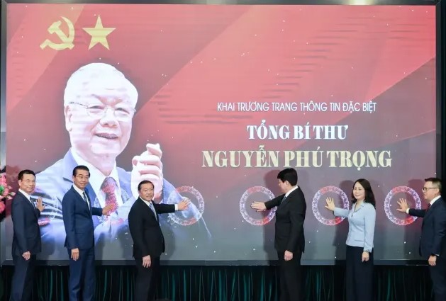 Khai trương Trang thông tin đặc biệt về Tổng Bí thư Nguyễn Phú Trọng