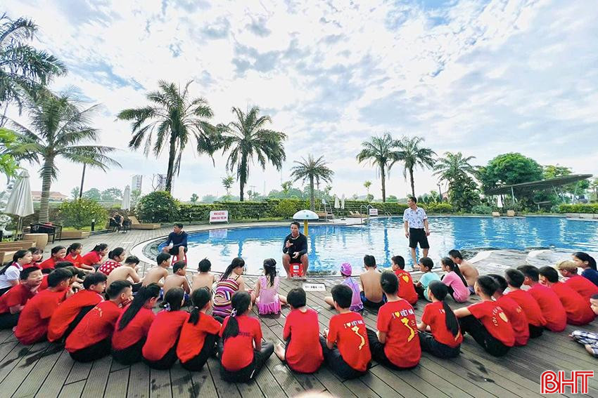 Nhiều hoạt động bổ ích cho thiếu nhi Hà Tĩnh trong dịp hè