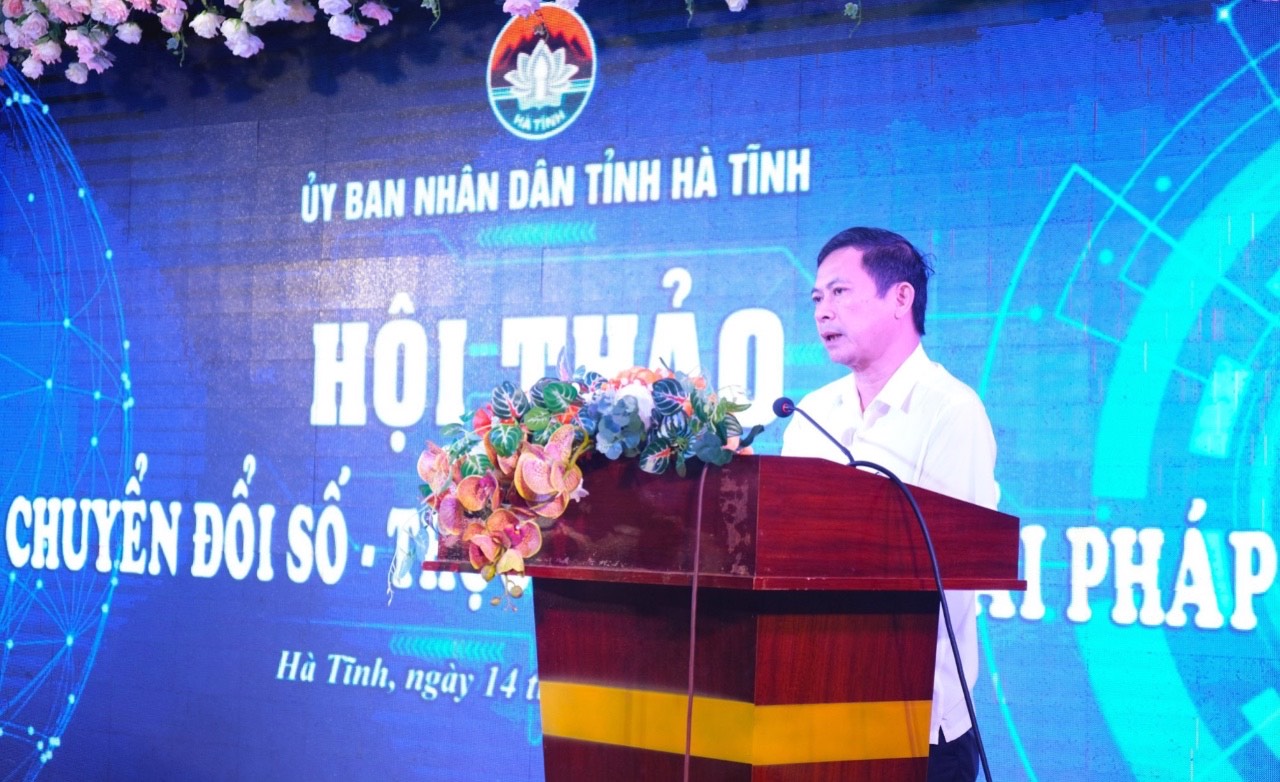 Hội thảo "Định hướng, giải pháp phát triển  kinh tế số tỉnh Hà Tĩnh"