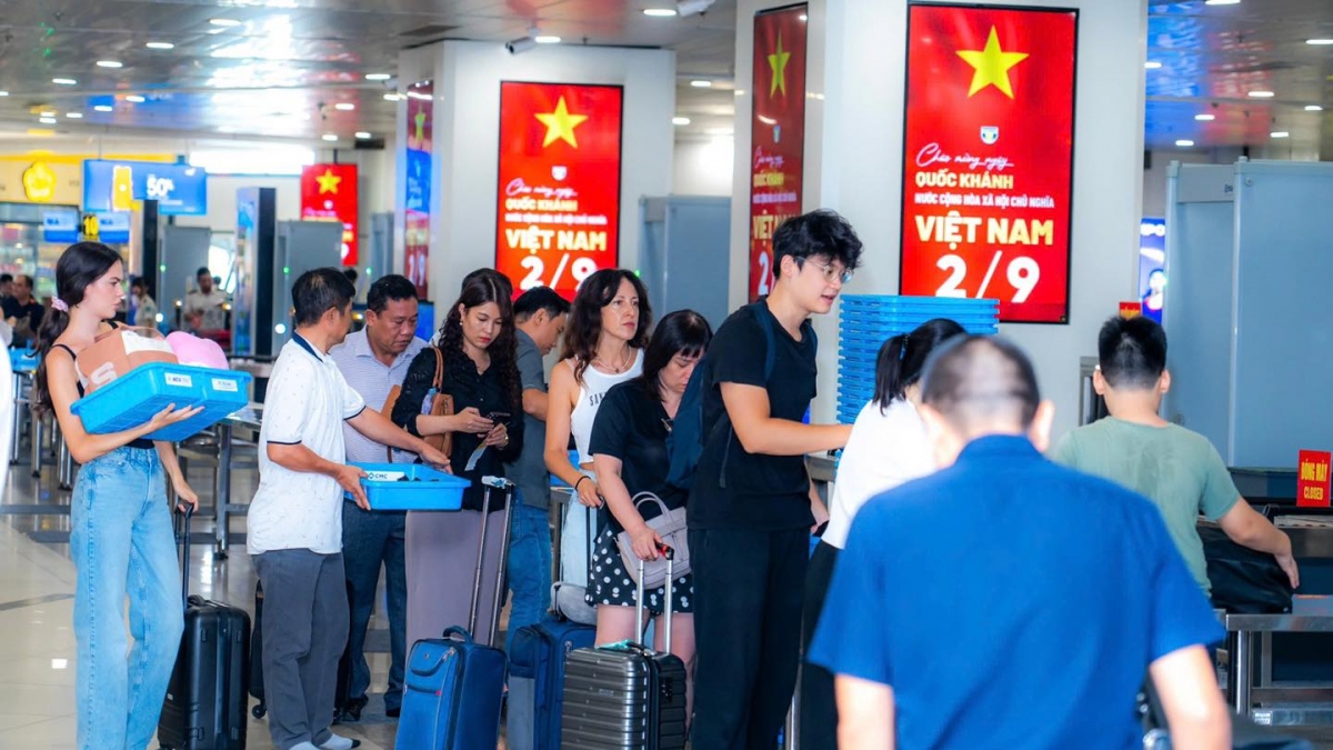 Hơn 2.700 chuyến bay trong dịp nghỉ lễ 2/9