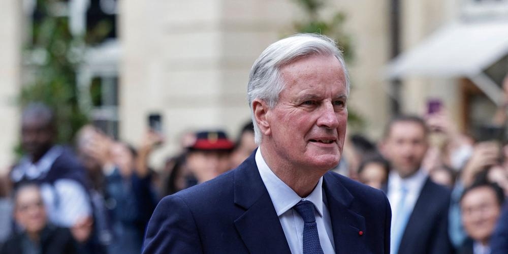 Tổng thống Pháp Macron chỉ định ông Michel Barnier làm Thủ tướng mới