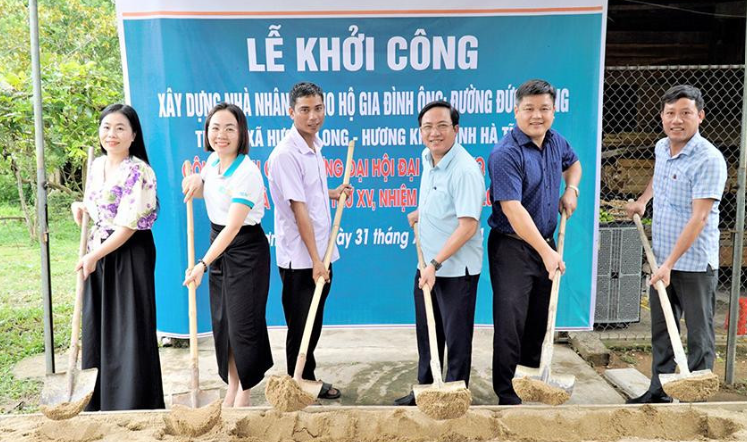 BIDV hỗ trợ xây nhà nhân ái trên địa bàn huyện Hương Khê