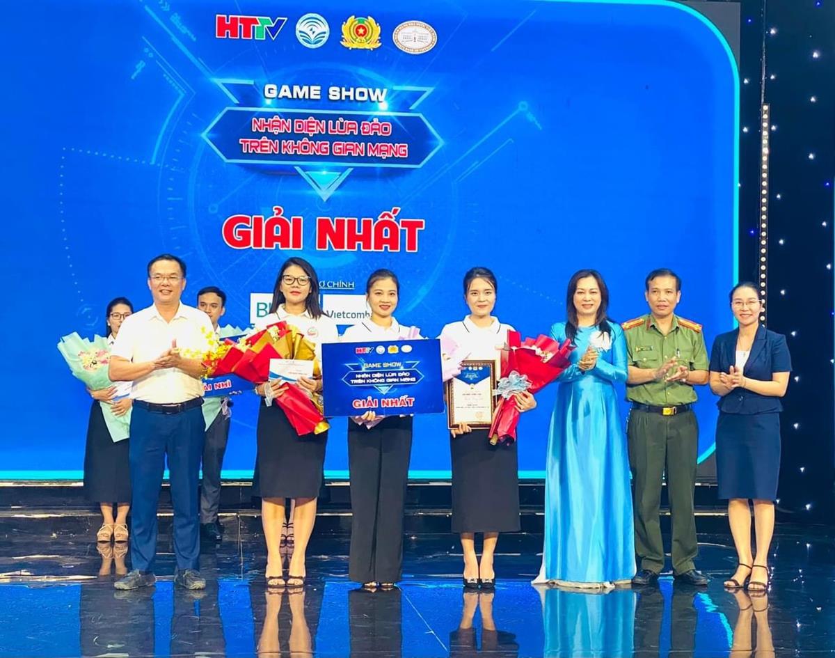 Thị xã Hồng Lĩnh giành giải nhất vòng 1 game show "Nhận diện lừa đảo trên không gian mạng năm 2024"