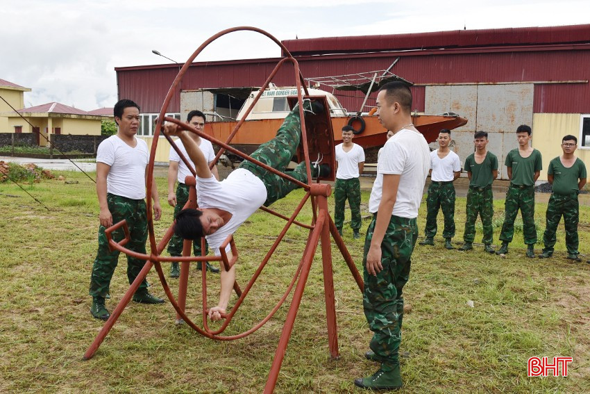 Lính biên phòng Hà Tĩnh rèn sức khỏe, sắt son ý chí bảo vệ biên cương