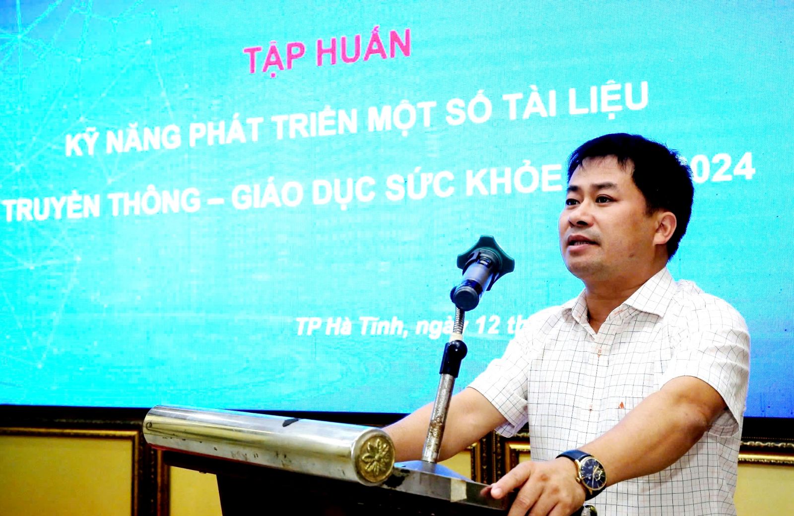 Tập huấn kỹ năng phát triển một số tài liệu truyền thông năm 2024
