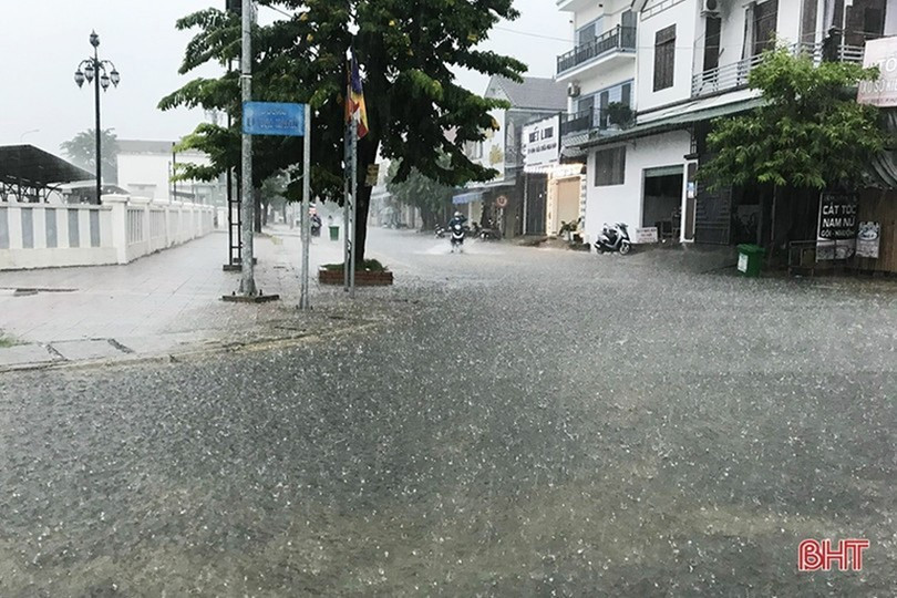 Mưa tại Hà Tĩnh kéo dài đến khi nào?