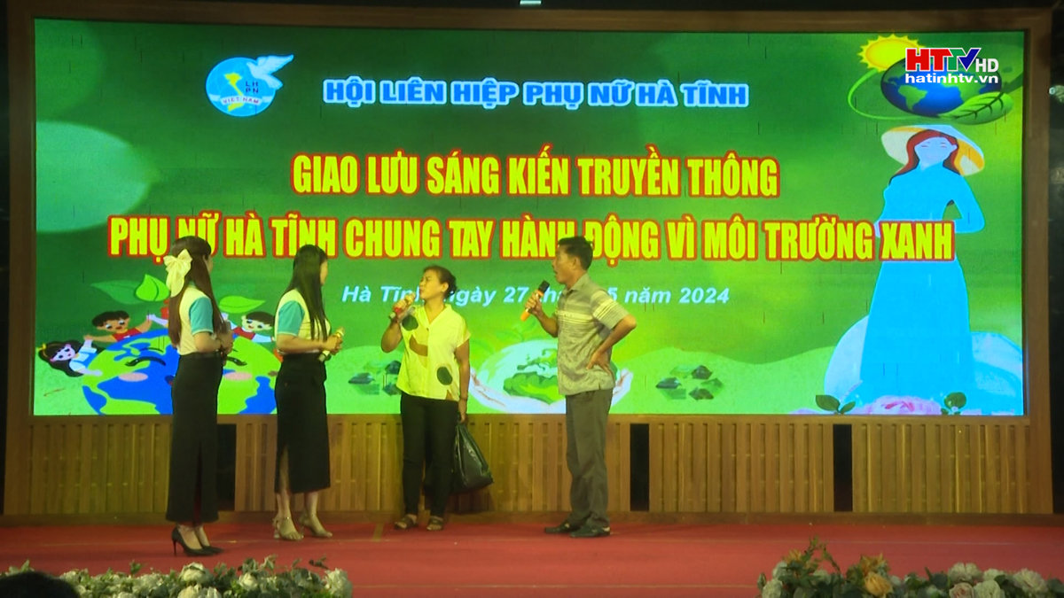 Giao lưu sáng kiến truyền thông hành động vì môi trường