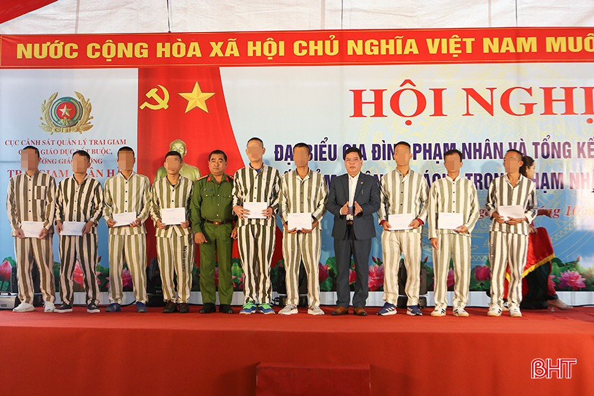 Tiếp tục giáo dục, hỗ trợ phạm nhân chấp hành án, cải tạo tốt