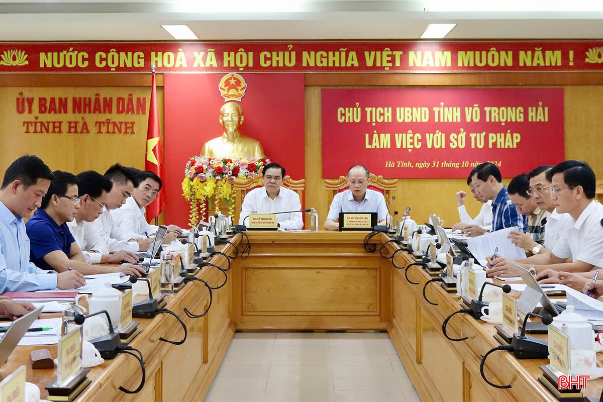Ngành Tư pháp tiếp tục tham mưu UBND tỉnh giải quyết tốt các vấn đề pháp lý