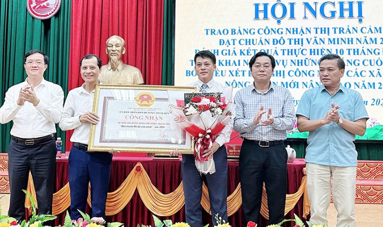 Cẩm Xuyên quyết tâm đạt huyện NTM nâng cao vào cuối năm 2024
