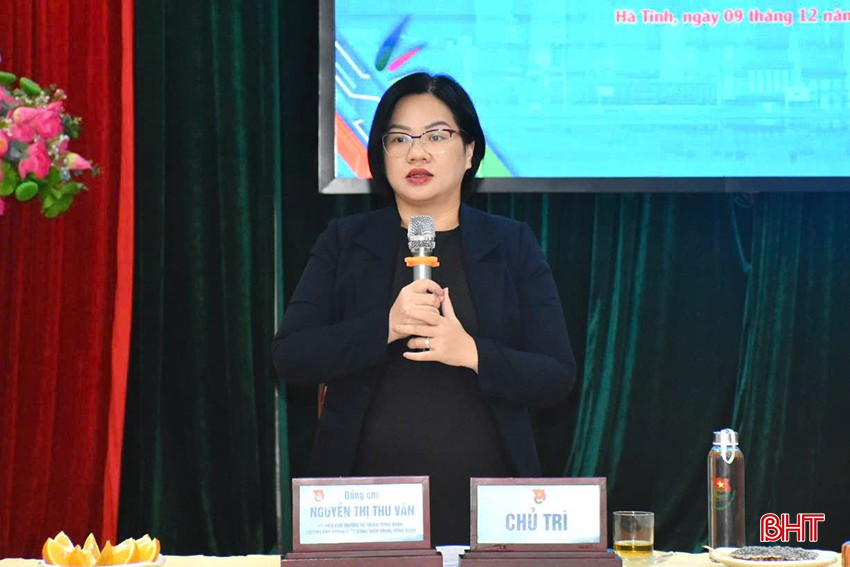 Trung ương Đoàn đánh giá cao công tác Đoàn và phong trào thanh thiếu nhi của Hà Tĩnh