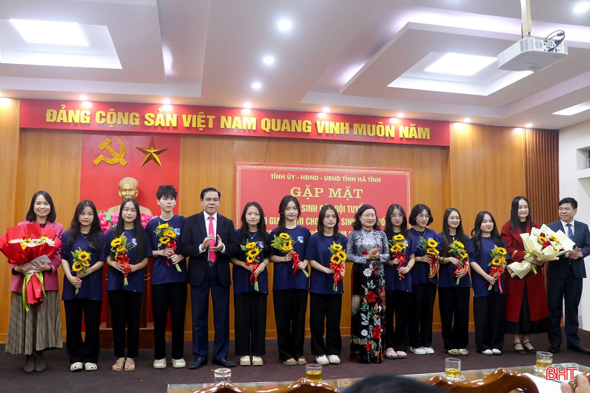 Thành tích ấn tượng của đội tuyển học sinh giỏi quốc gia môn Địa lý