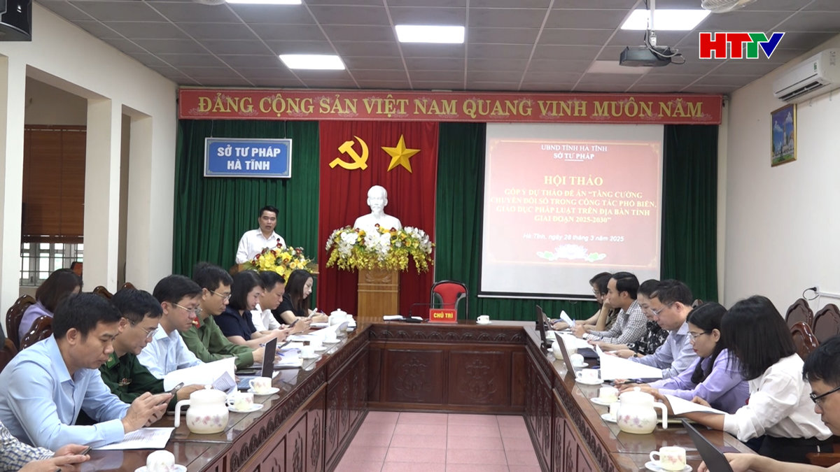 Hội thảo góp ý dự thảo Đề án chuyển đổi số