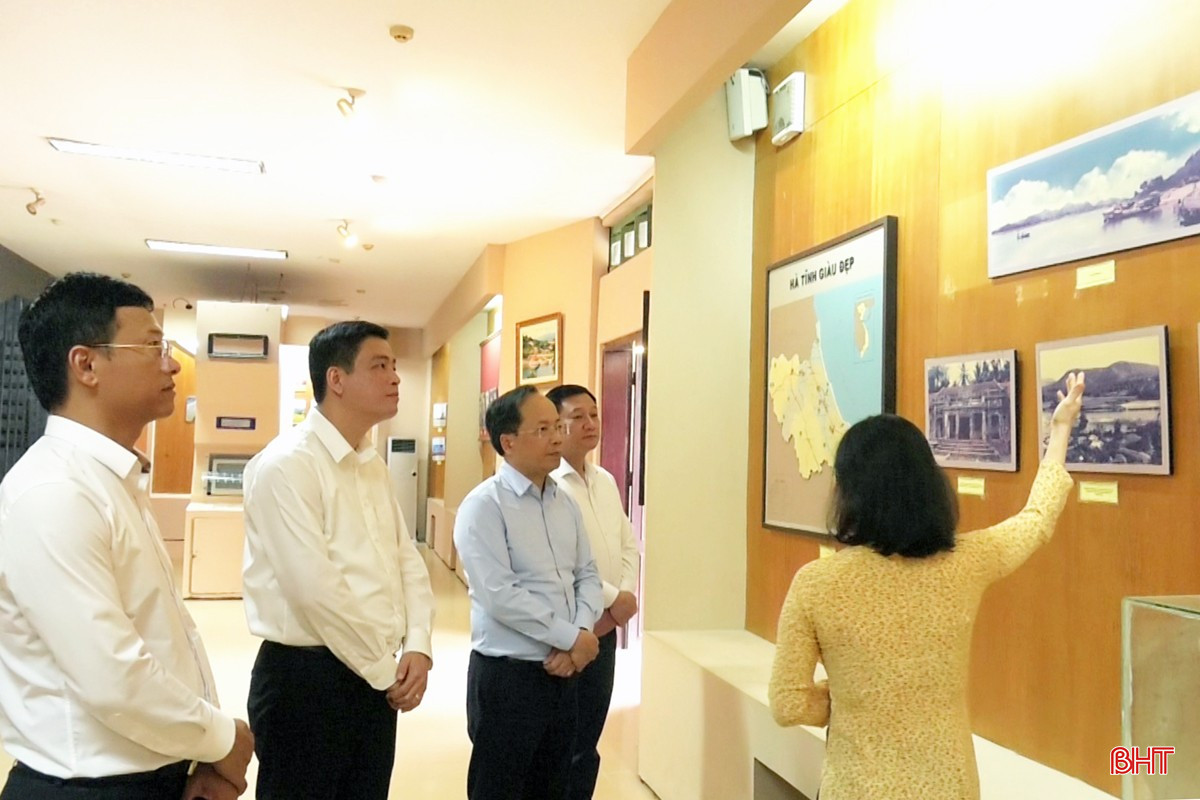 Bí thư Tỉnh ủy kiểm tra việc hoàn thiện dự án trùng tu, tôn tạo Khu lưu niệm Tổng Bí thư Trần Phú