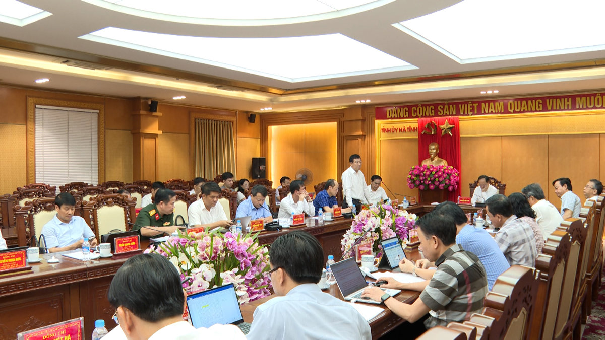 Ban Chỉ đạo sắp xếp đơn vị hành chính cấp xã và tổ chức chính quyền địa phương 2 cấp họp triển khai nhiệm vụ