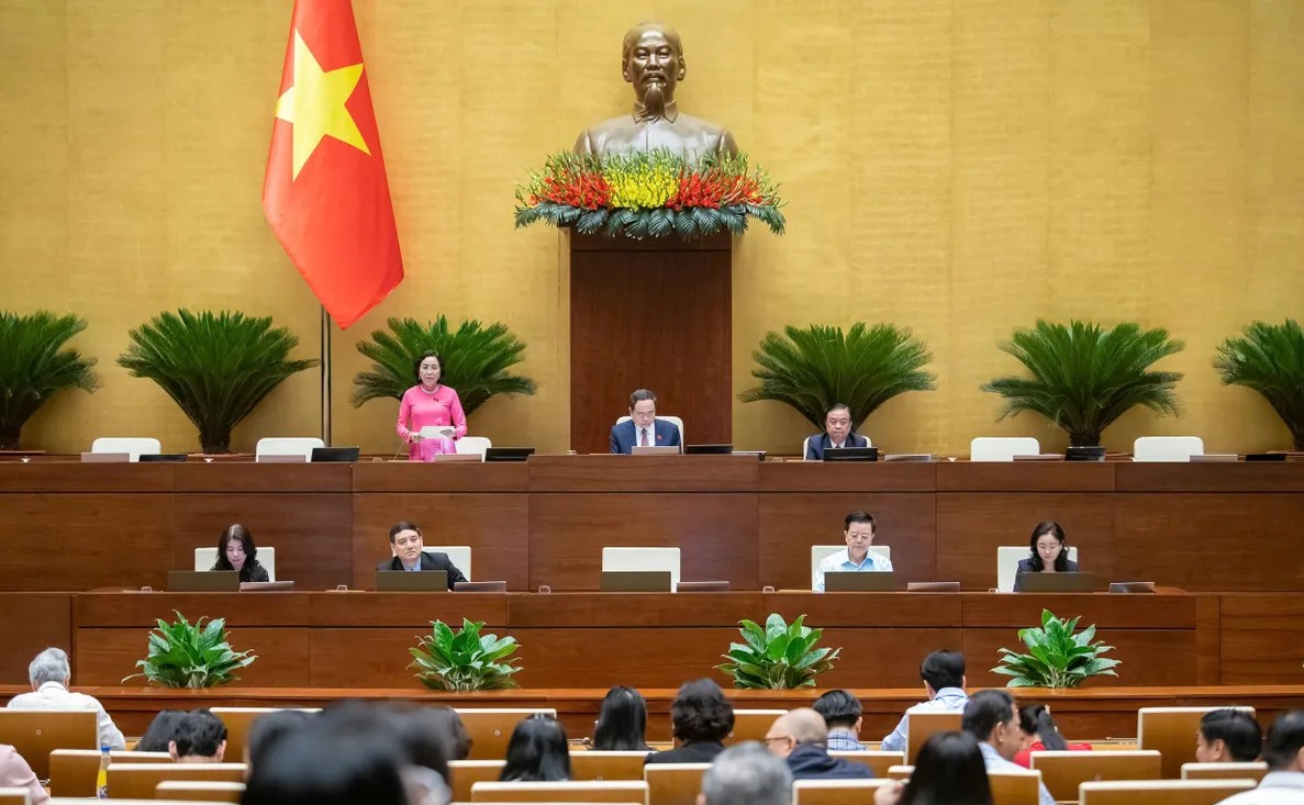 Ngày 12/5, Quốc hội thảo luận về dự án Luật Thuế thu nhập doanh nghiệp (sửa đổi)