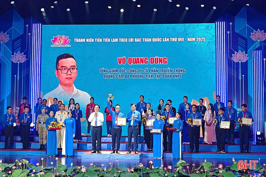 Tổng giám đốc 9X quê Hà Tĩnh là thanh niên tiên tiến làm theo lời Bác toàn quốc