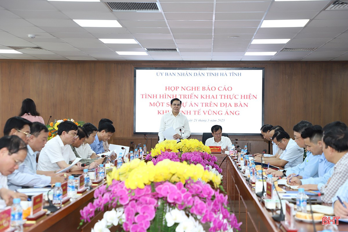 Tạo thuận lợi cho các dự án tại KKT Vũng Áng triển khai đảm bảo tiến độ