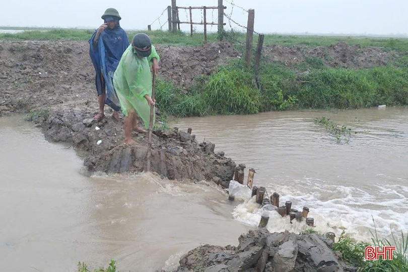 Dự báo sắp xuất hiện đợt mưa lớn mới ở Hà Tĩnh
