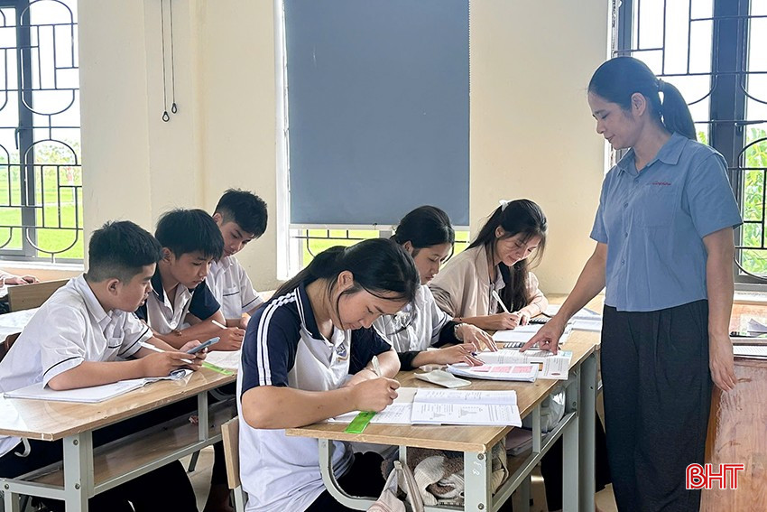 Công bố chỉ tiêu tuyển sinh lớp 10 các trường THPT tại Hà Tĩnh