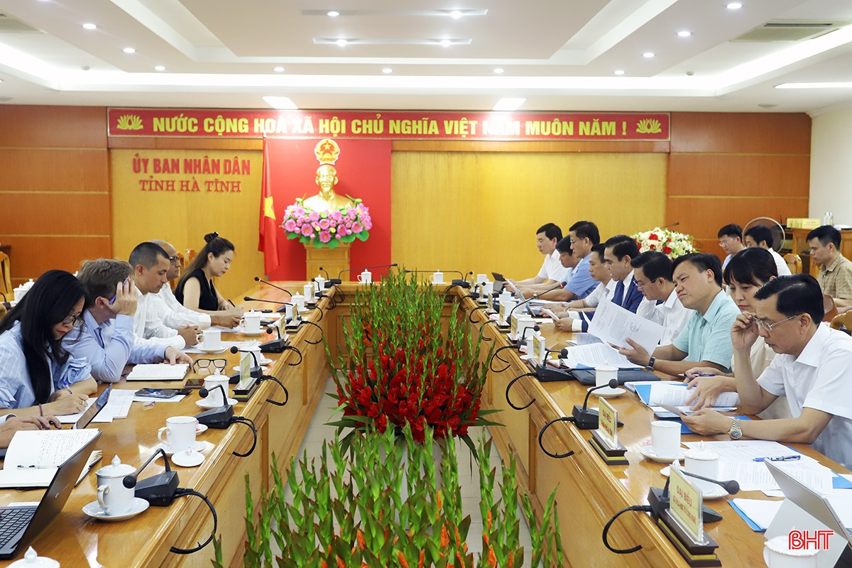 Hà Tĩnh cam kết hoàn thành dự án vốn vay của ADB đúng kế hoạch