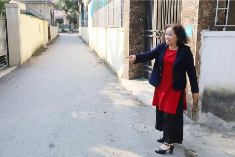 Nữ bí thư chi bộ nằng nổ, nhiệt tình