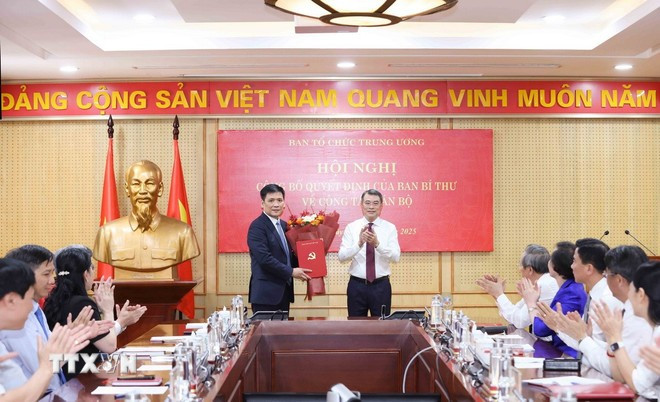 Ông Nguyễn Thanh Bình được bổ nhiệm giữ chức Phó Trưởng ban Tổ chức Trung ương
