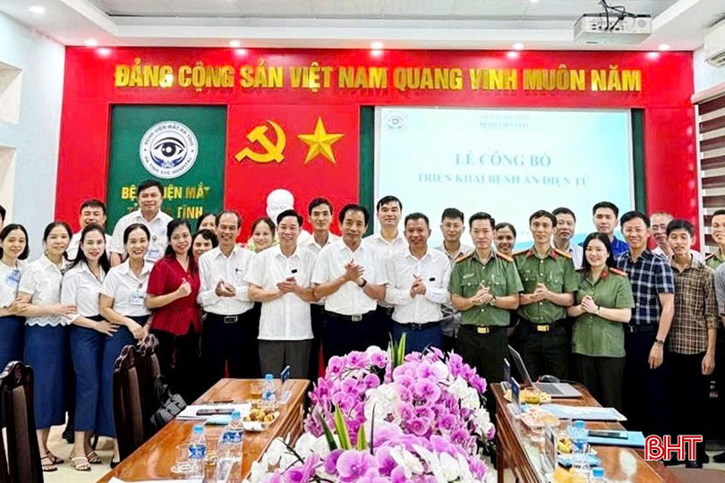Cơ sở y tế thứ 2 ở Hà Tĩnh triển khai bệnh án điện tử