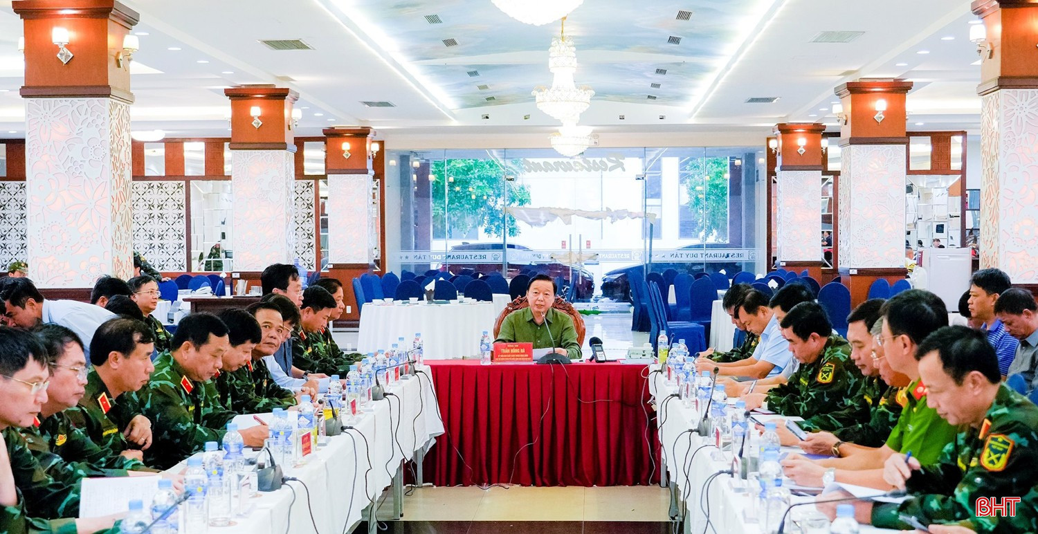 Hà Tĩnh tiếp tục huy động tối đa lực lượng, phương tiện khắc phục hậu quả bão, đề phòng lũ lụt