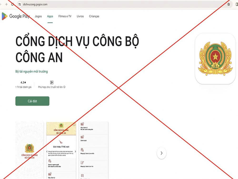 Cảnh báo thủ đoạn lừa đảo cài ứng dụng VNeID giả mạo