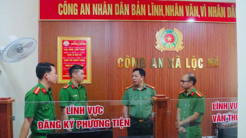 Tiên phong trong chuyển đổi số, Công an Hà Tĩnh kiến tạo nền tảng phục vụ Nhân dân