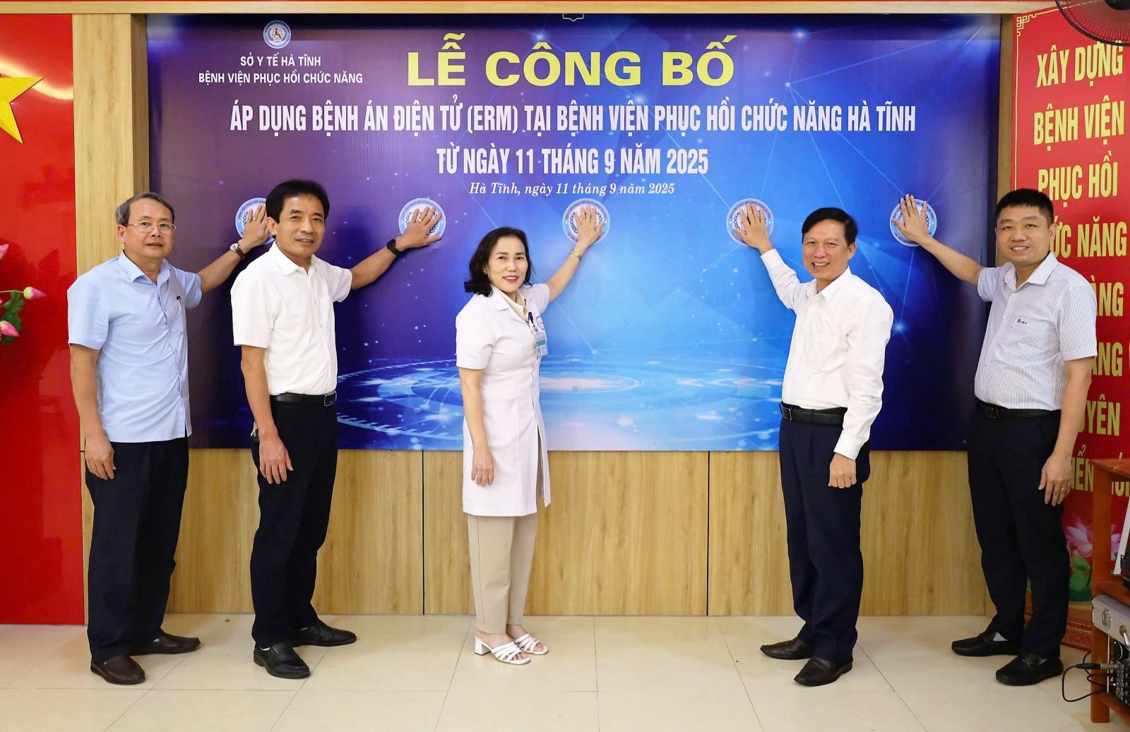 Bệnh viện Phục hồi chức năng Hà Tĩnh hiện đại hóa quản lý với bệnh án điện tử