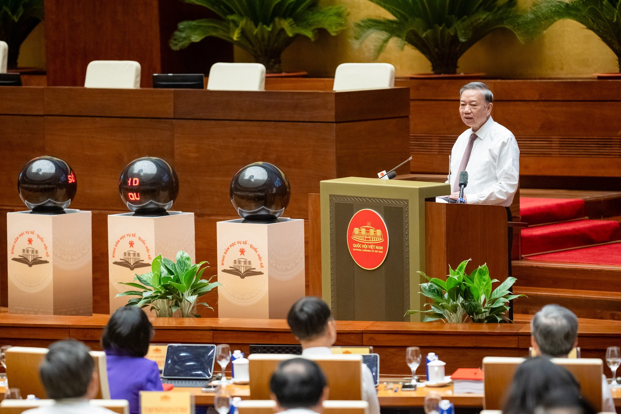 Tổng Bí thư Tô Lâm: Bình dân học vụ số phải trở thành phong trào cách mạng toàn dân