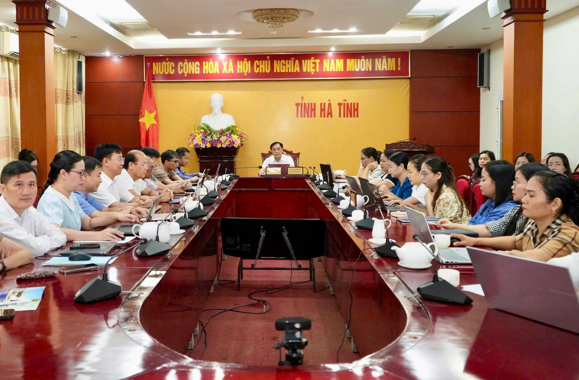 Hội nghị trực tuyến phổ biến Luật Lưu trữ 2024 và các văn bản hướng dẫn thi hành