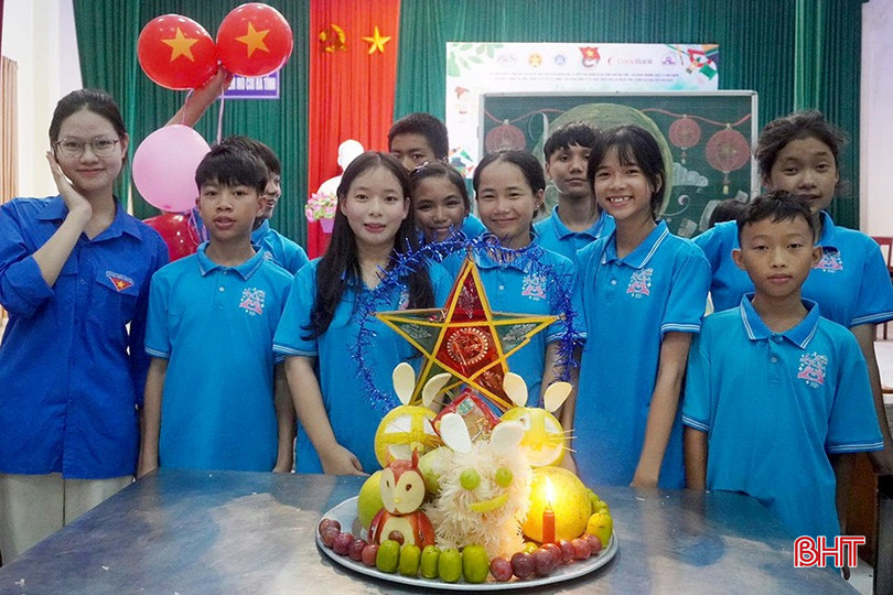 Trung thu đến sớm với Làng trẻ em mồ côi Hà Tĩnh