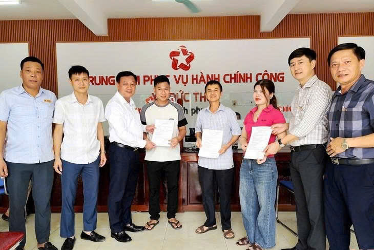 Đức Thọ dẫn đầu toàn tỉnh trên hệ thống Dịch vụ công quốc gia