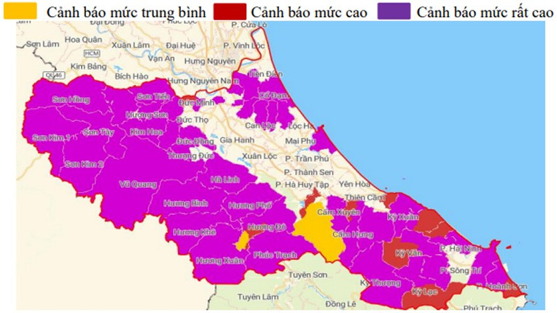 Cảnh báo nguy cơ lũ quét, sạt lở đất