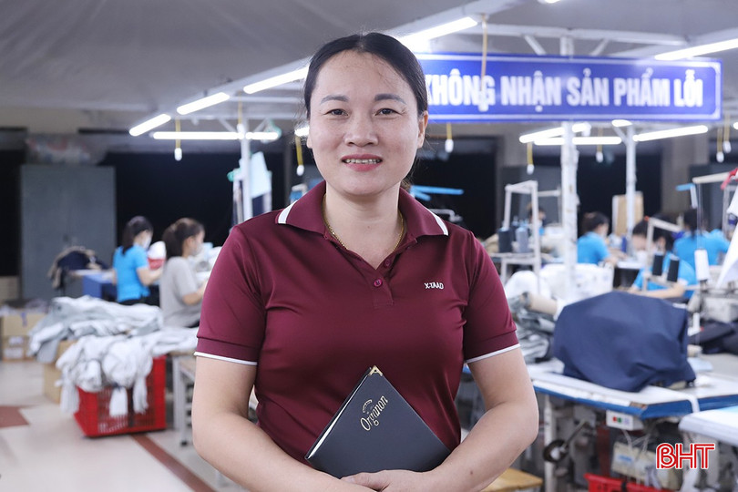 Nữ tổ trưởng xưởng may “Giỏi việc nước - đảm việc nhà” toàn quốc
