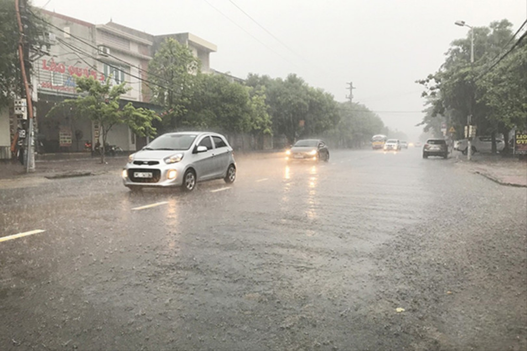 Cảnh báo mưa lớn, nguy cơ ngập úng ở khu vực Hà Tĩnh